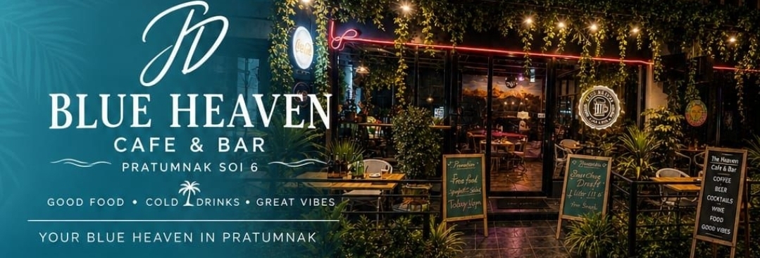 Blue Heaven Cafe & Bar Pratumnak Soi 6 storefront hero